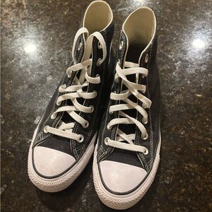 High-Top Black Converse